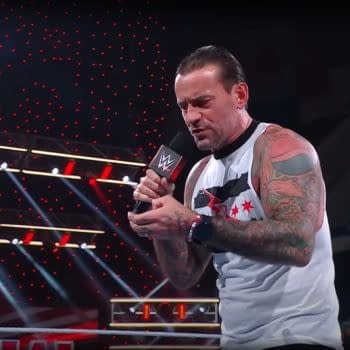 CM Punk appears on WWE Raw where he is forced by Tony Khan to reference his backstage fight with Jack Perry in AEW